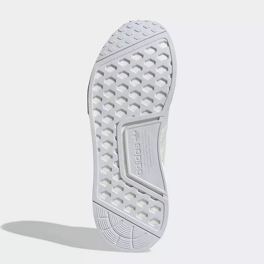 adidas NMD R1 White Léngen Green G54634 Release Datum