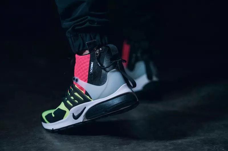 Akronim x NikeLab Air Presto Mid Neon