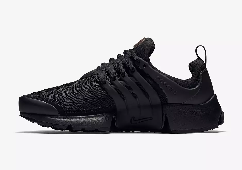 Nike Air Presto Woven Üçlü Qara