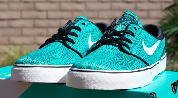 Nike SB Stefan Janoski Minze Holzmaserung