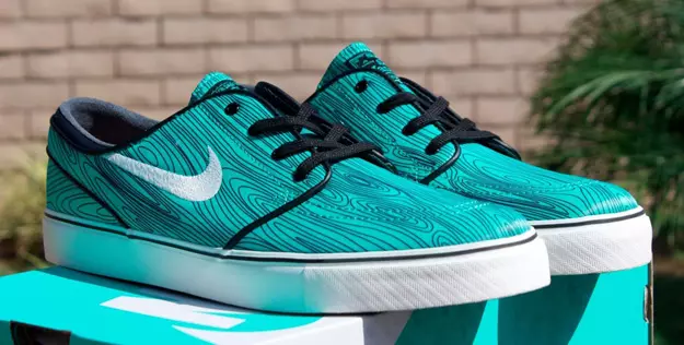 Nike SB Stefan Janoski Mint Woodgrain