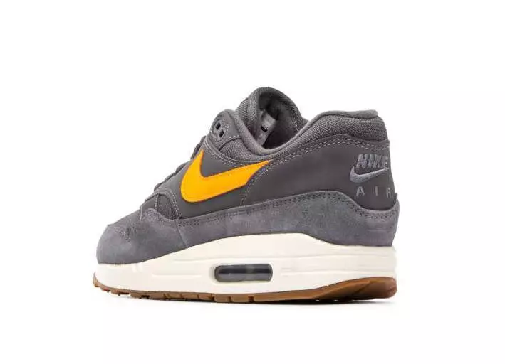 Nike Air Max 1 Thunder Szary Total Pomarańczowy AH8145-010