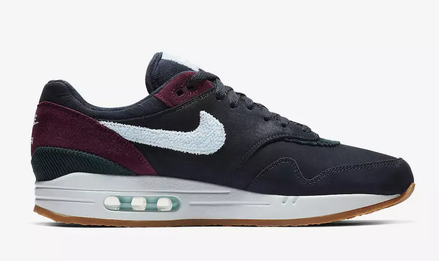 Nike Air Max 1 Dark Obsidian Cobalt Tint Ocean Bliss CD7861-400 Шығарылым күні