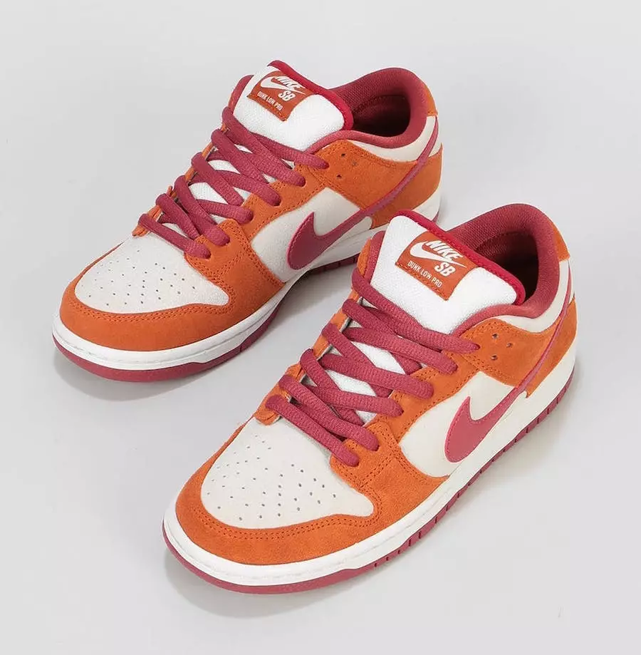 Nike SB Dunk Low Dark Russet Cedar Summit 흰색 출시일