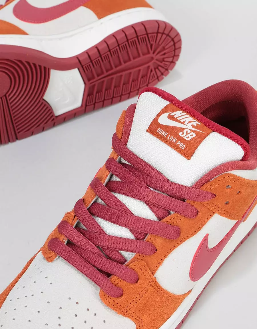 Nike SB Dunk Low Dark Russet Cedar Summit White Release Data