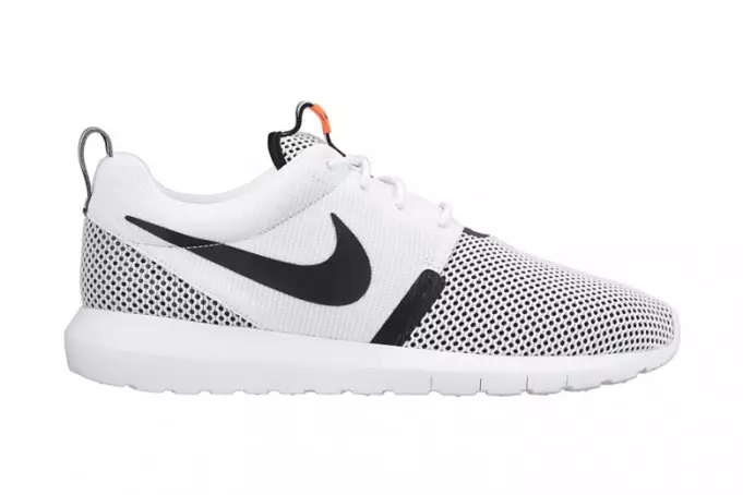 Nike Roshe Run NM Breeze Weiß Schwarz Hot Lava