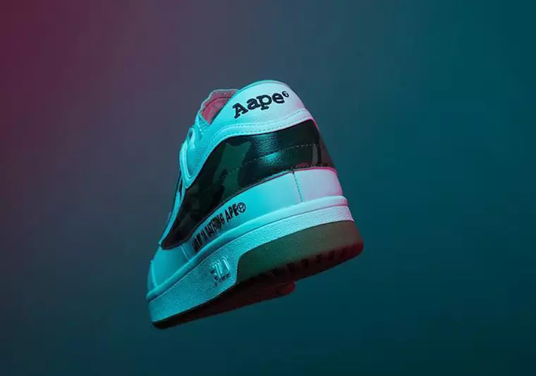 AAPE by A Bathing Ape x FILA ორიგინალური ჩოგბურთი მალე