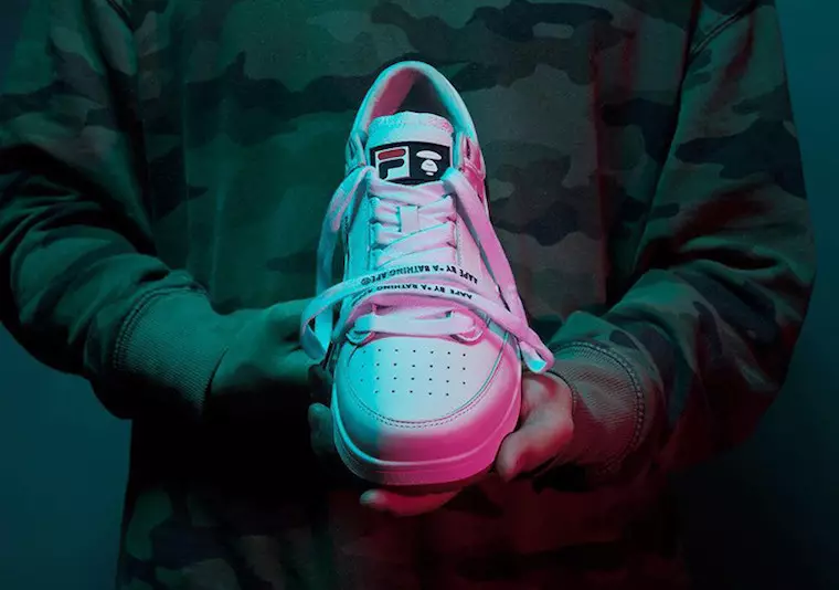 AAPE by A Bathing Ape x FILA Orijinal Tenis