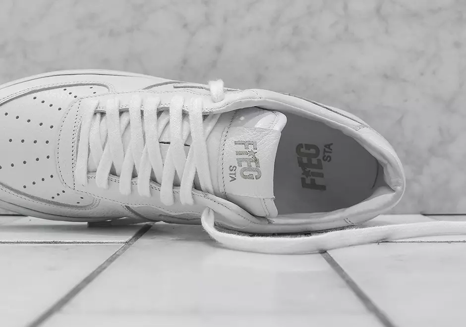 KITH x A Bathing Ape Bapesta KITH-STA White Sand Suede