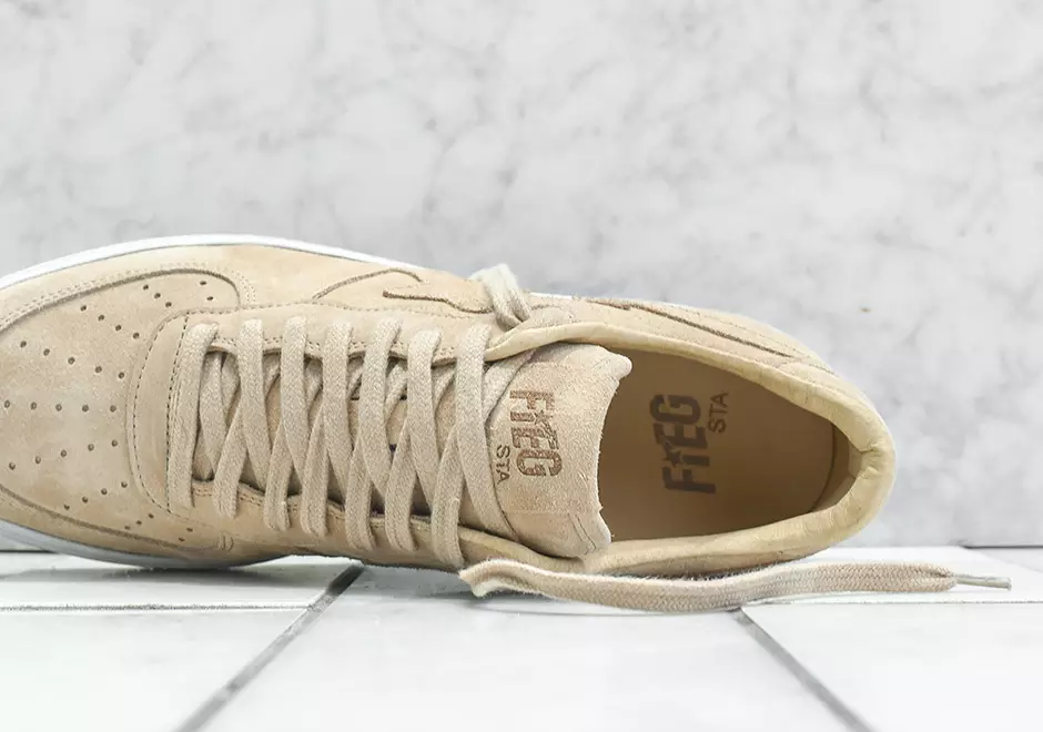 KITH x Bathing Ape Bapesta KITH-STA White Sand Suede