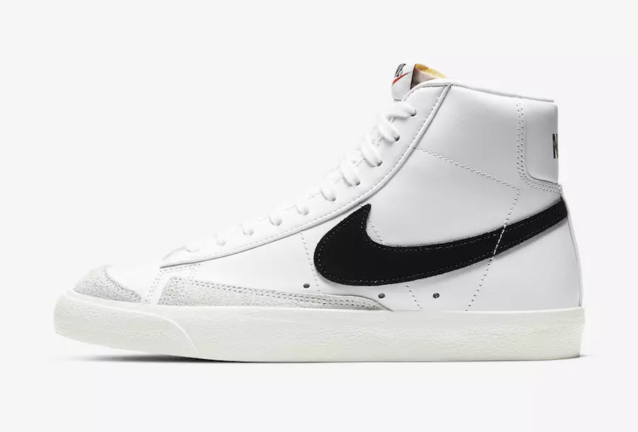 Nike Blazer Mid White Black CZ1055-100 Датум на издавање