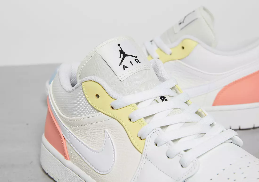 Air Jordan 1 Low Sail White Citron Summit White CU6909-100 Data lansării