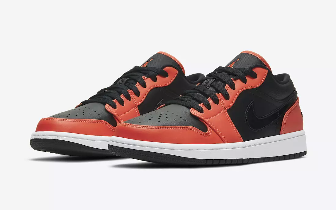 Air Jordan 1 Low SE Black Orange CK3022-008 Шығарылған күні