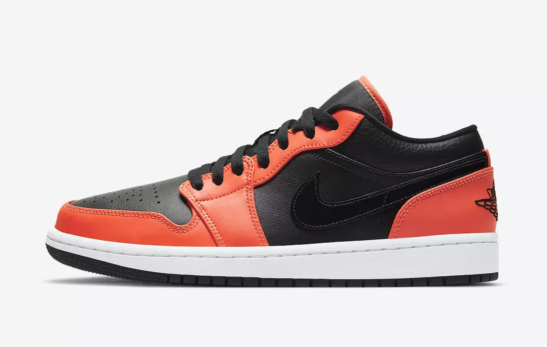 Air Jordan 1 Low SE Black Orange CK3022-008 Шығарылған күні