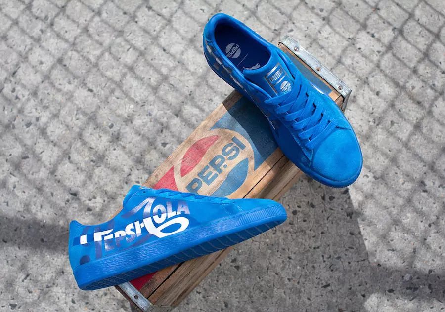 Pepsi x PUMA Suede 50 კოლექციის გამოშვების თარიღი