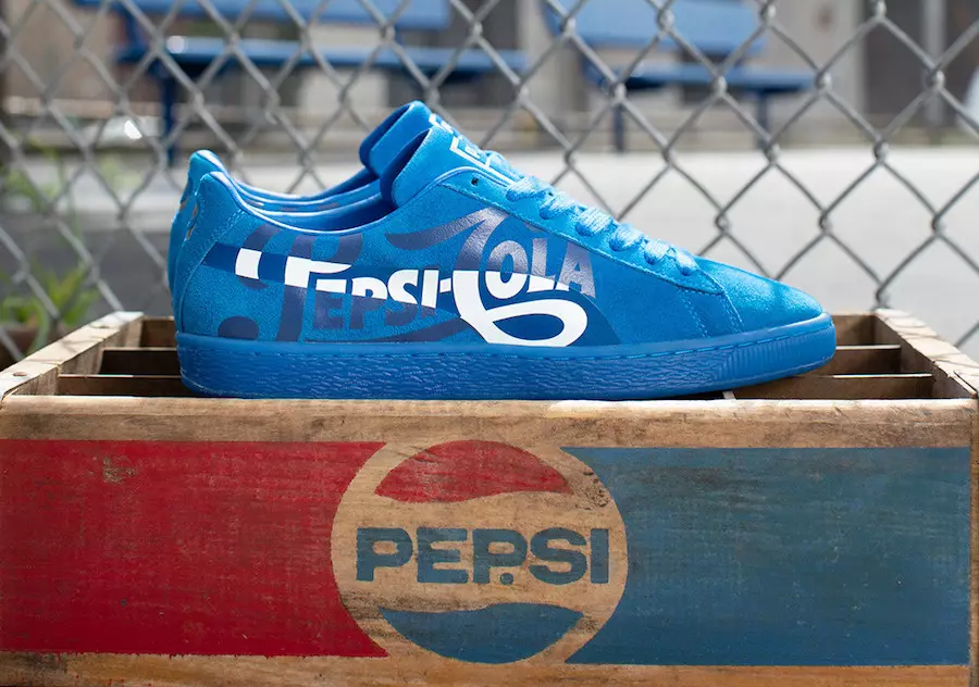 Pepsi x PUMA Suede 50 kolleksiyasi chiqarilgan sana