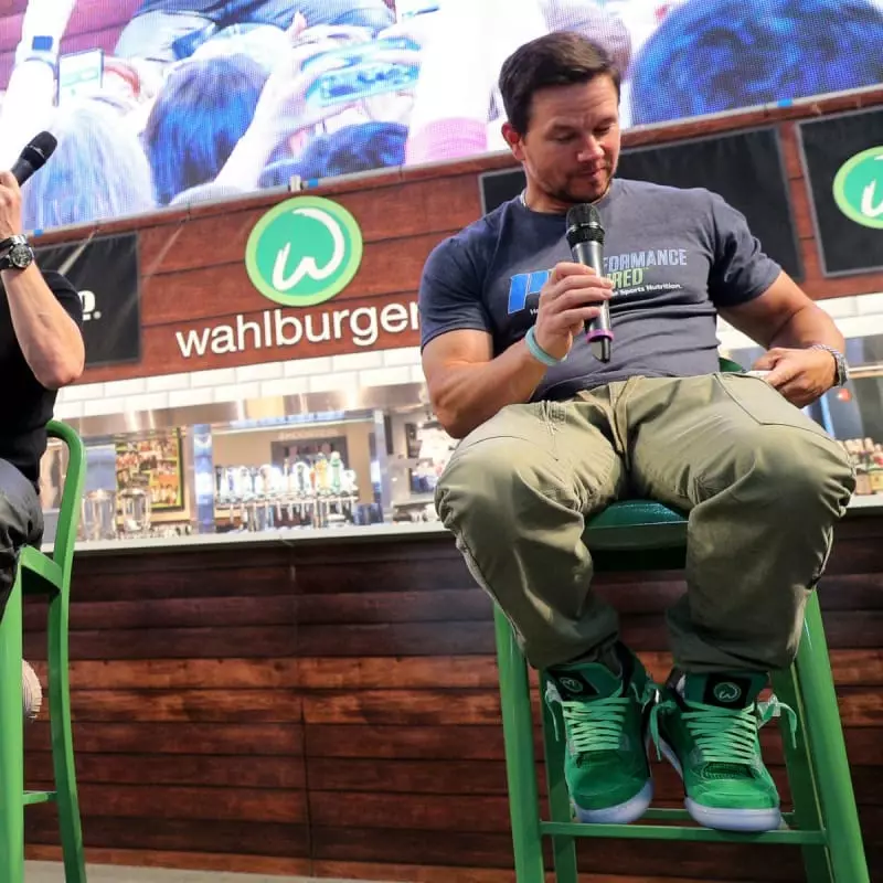 Mark Wahlberg Air Jordan 4 Wahlburgers