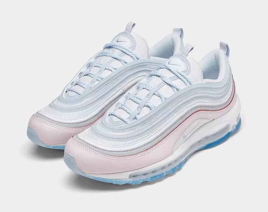 Nike Air Max 97 Hvit Fotball Grå Tåke CW5567 100 Utgivelsesdato