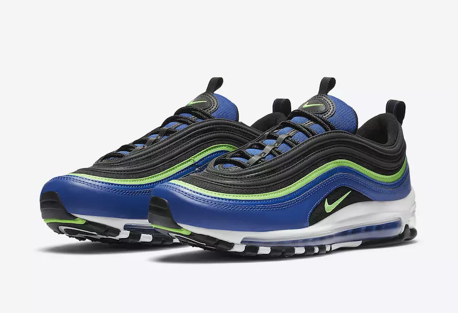 Nike Air Max 97 Blue Neon CW5419-400 გამოშვების თარიღი