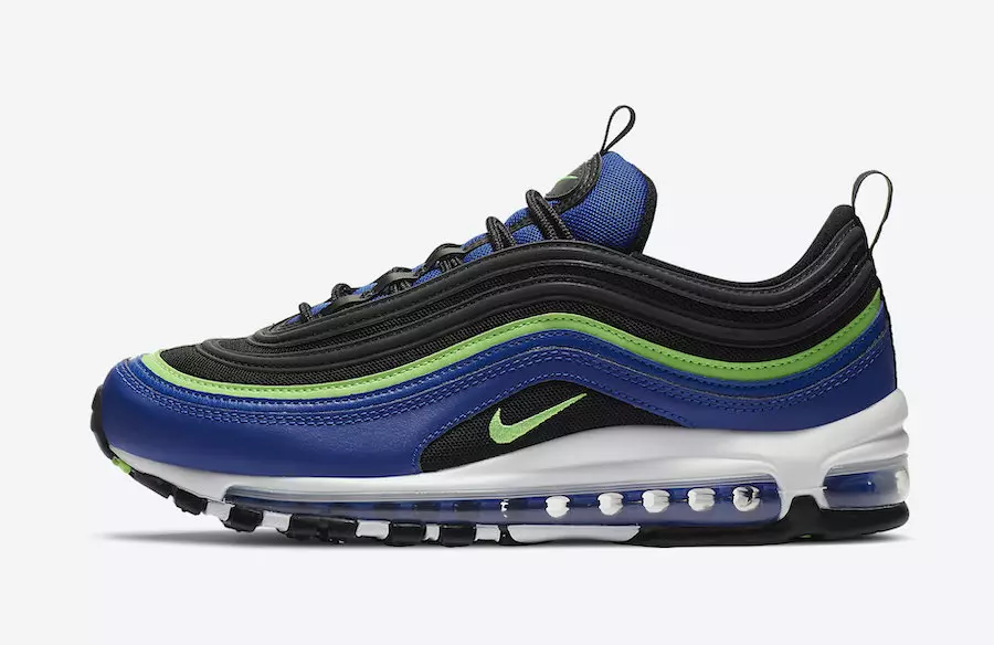 Nike Air Max 97 Blue Neon CW5419-400 გამოშვების თარიღი