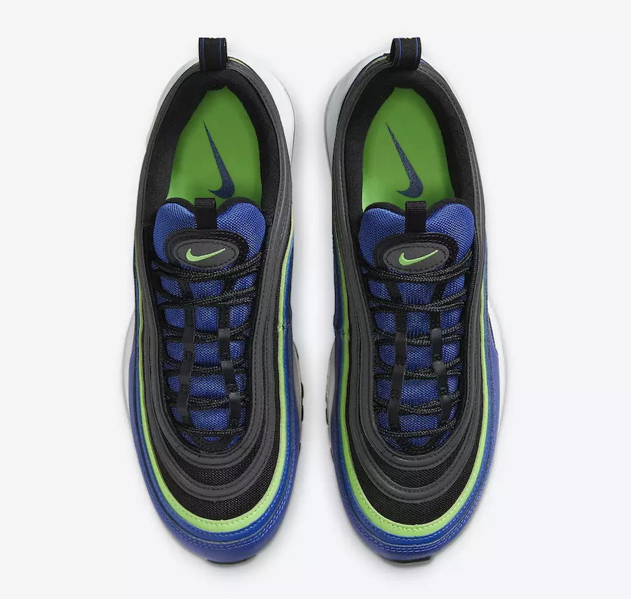 Nike Air Max 97 Blue Neon CW5419-400 Թողարկման ամսաթիվ