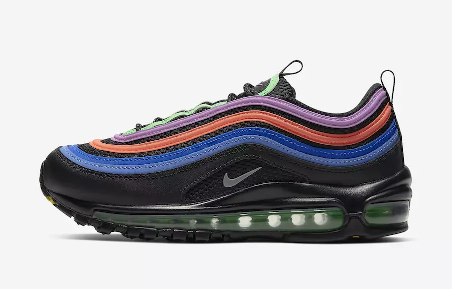 Nike Air Max 97 Black Multicolor CW6028-001 Dáta Eisiúna