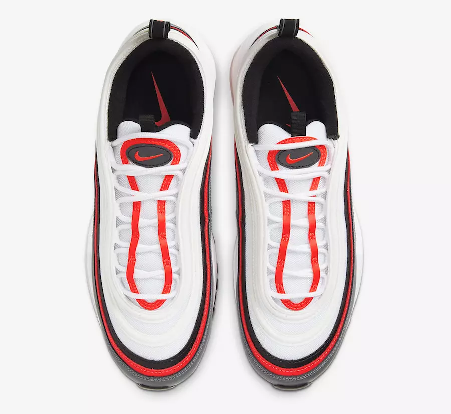 Tarehe ya Kutolewa ya Nike Air Max 97 Infrared CW5419-100