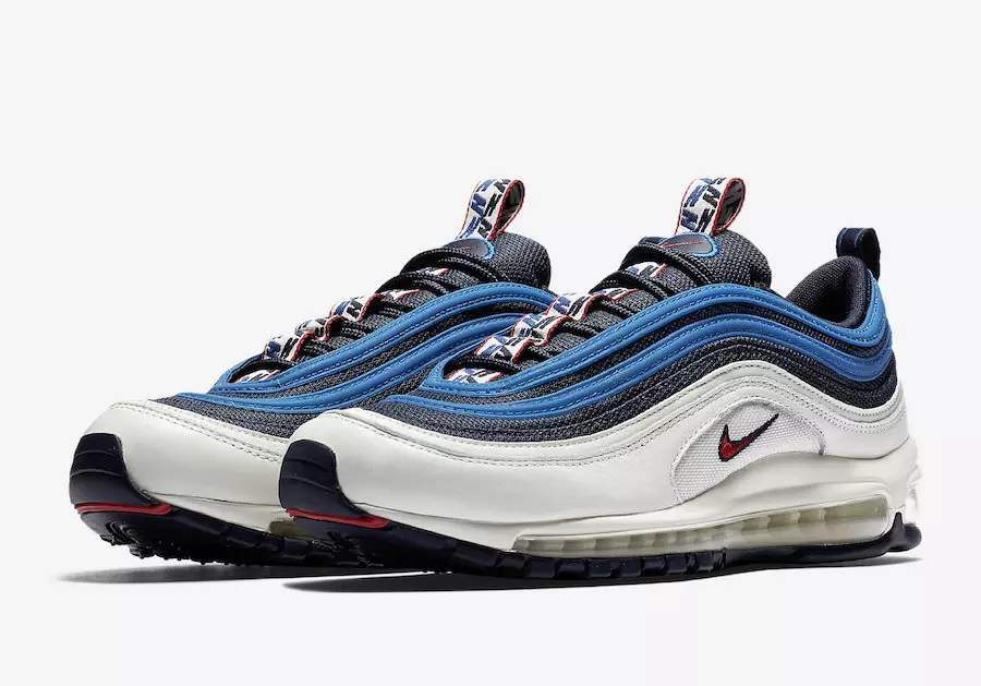 Nike Air Max 97 Obsidian University Red Sail Modrá hmlovina AQ4126-400