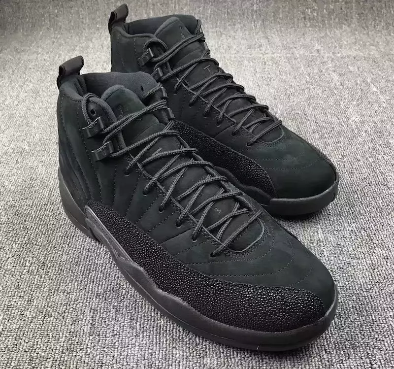 „Air Jordan 12 OVO Black Metallic Gold“ visų žvaigždžių savaitgalis 2017 m