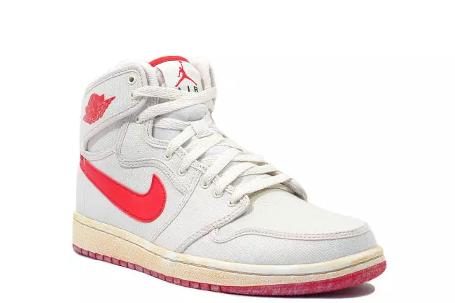 Air Jordan 1 Retro KO Hi White Varsity Red 2010