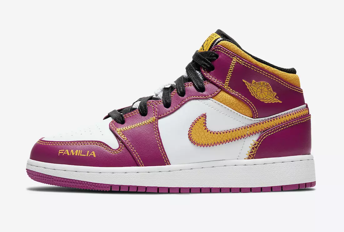 Air Jordan 1 Mid GS Familia DC1426-100 Data e Publikimit