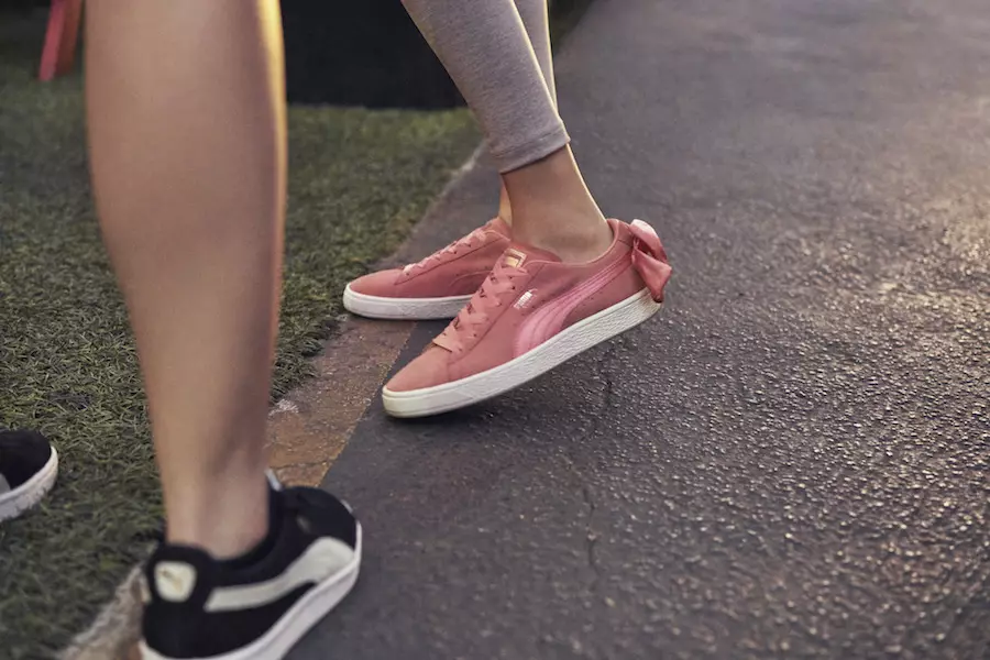 PUMA Suede Bow Pink