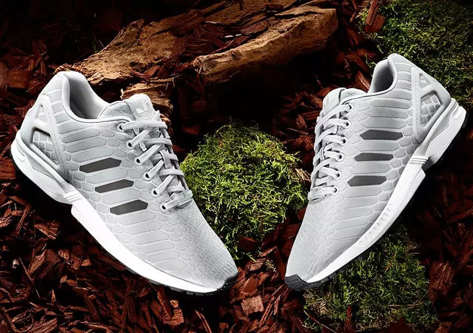 adidas ZX Flux Xeno Blanche Grise