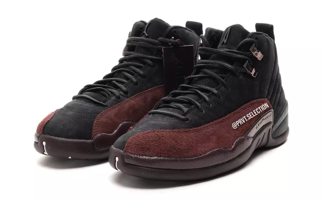 تاریخ انتشار A Ma Maniere Air Jordan 12 Black DV6989-001