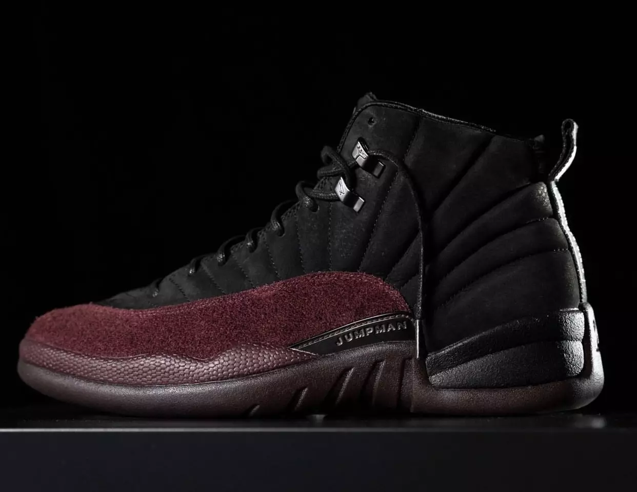 A Ma Maniere Air Jordan 12 Siyah Bordo Crush DV6989-001 Çıkış Tarihi