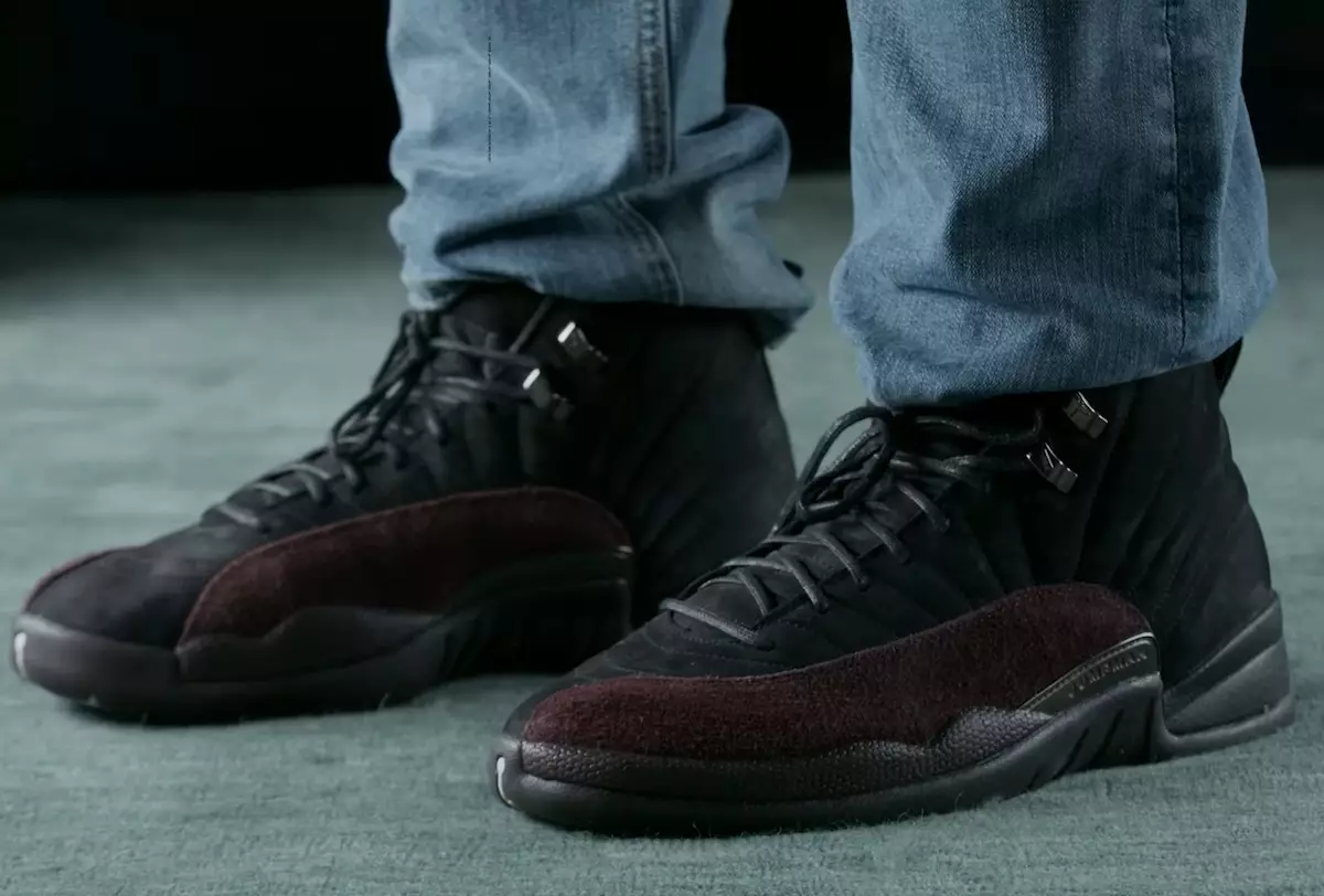 Tanggal Rilis A Ma Maniere Air Jordan 12 Black