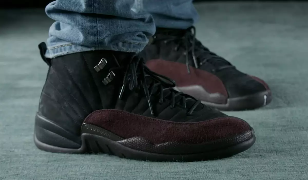 Tanggal Rilis A Ma Maniere Air Jordan 12 Black