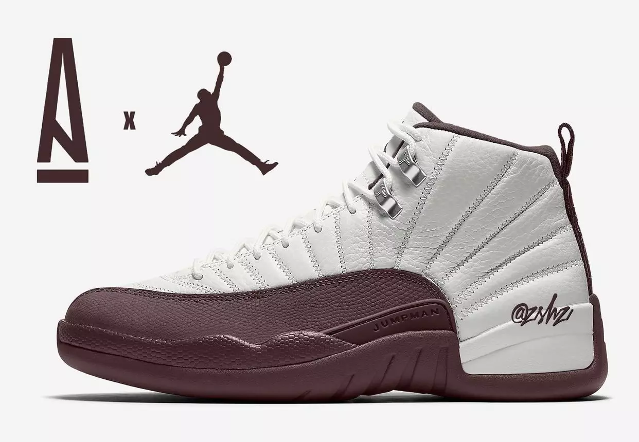 A Ma Maniere Air Jordan 12 White DV6989-100 Թողարկման ամսաթիվ