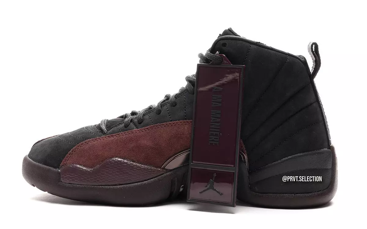 A Ma Maniere Air Jordan 12 Siyah DV6989-001 Çıkış Tarihi