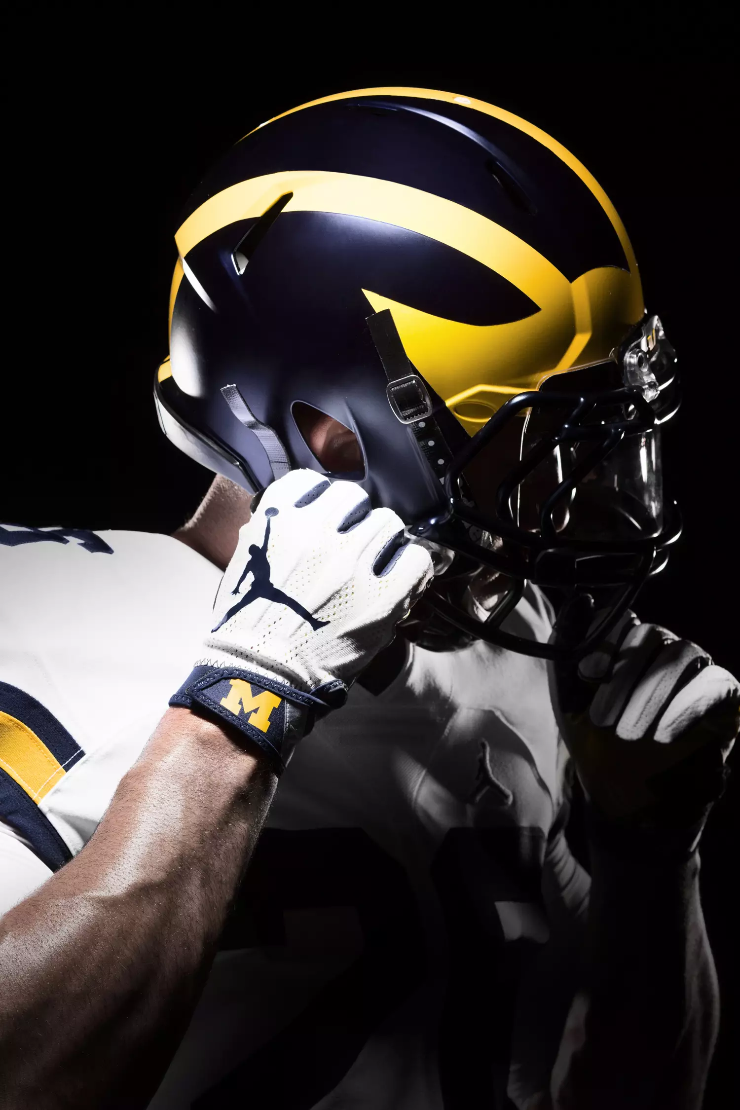 Michigan Air Jordan Football Uniforms