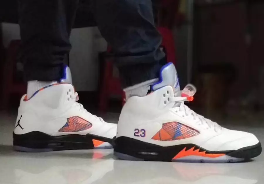 Air Jordan 5 Knicks Orange Peel