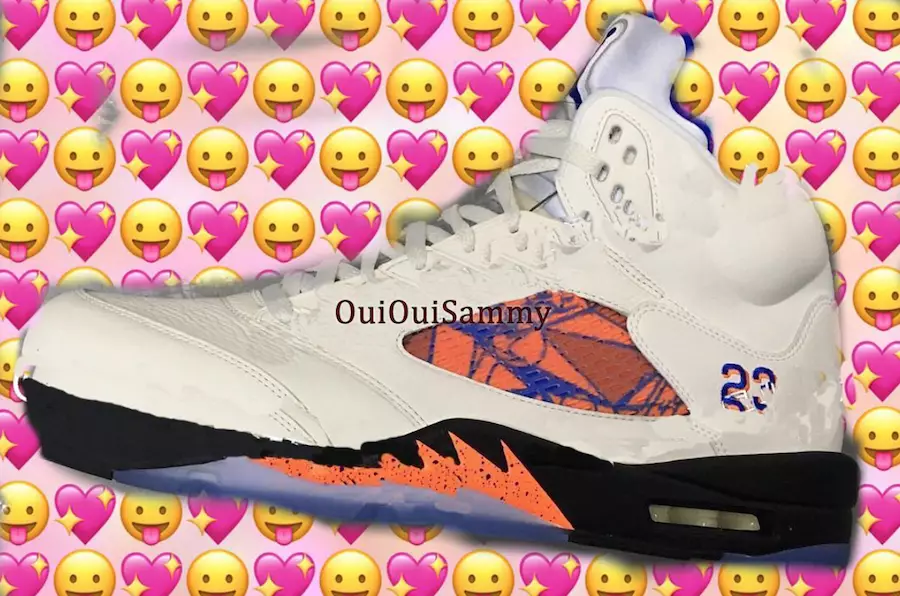 Air Jordan 5 Sail Portağal qabığı 136027-148