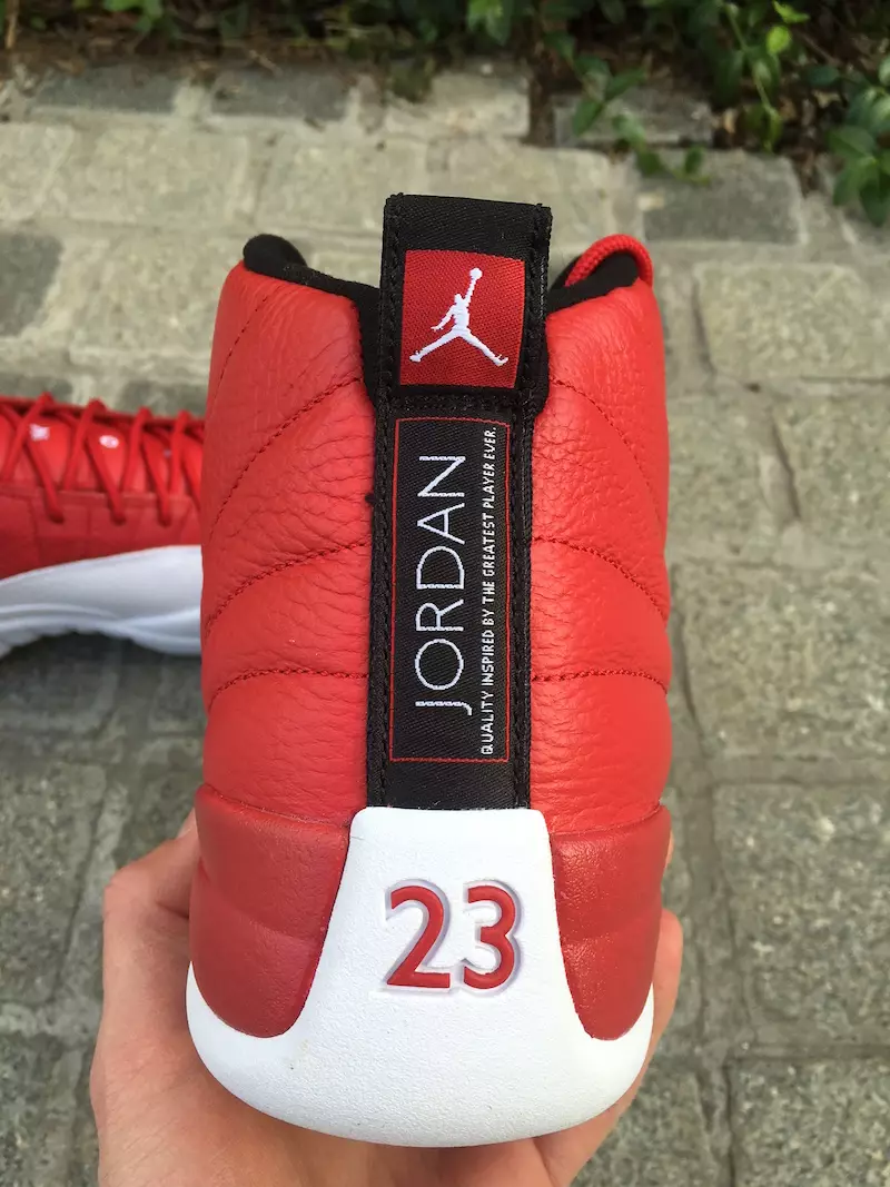 Air Jordan 12 Gym Red White Дата выпуску