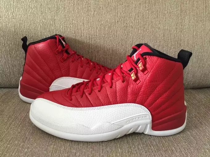 2016 Air Jordan Retro 12 Gimnasio Rojo