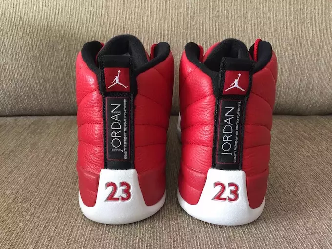 2016 Air Jordan Retro 12 Ginásio Vermelho