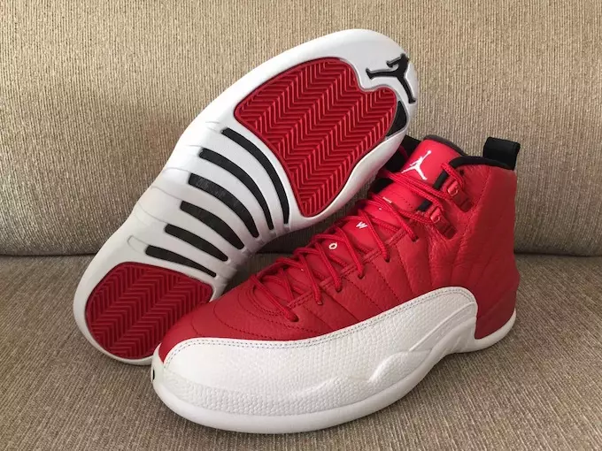 2016 Air Jordan Retro 12 Gym အနီရောင်