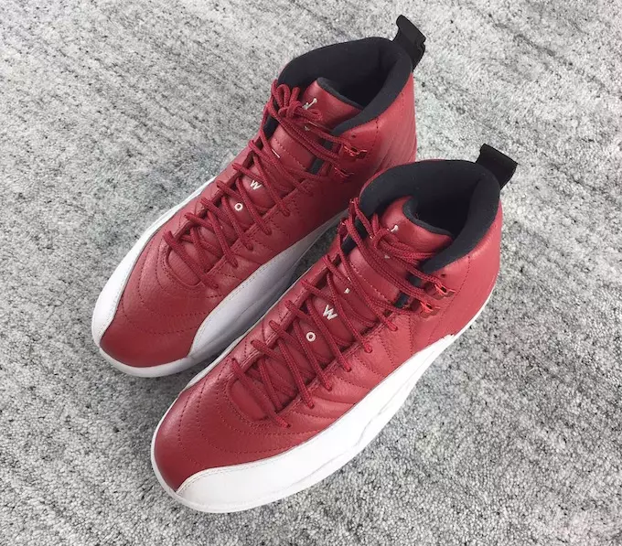 Sportschool Rood Wit Air Jordan 12 2016