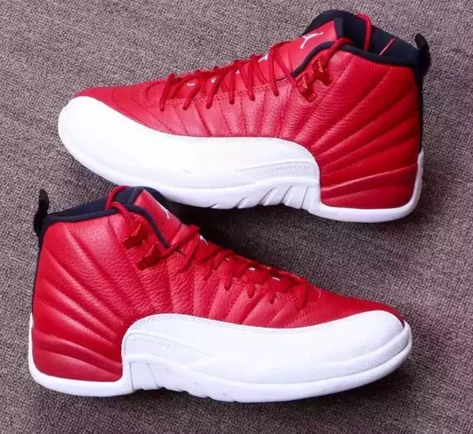 Líkamsrækt Red White Air Jordan 12 2016