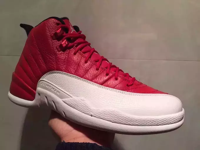 Roșu alb Air Jordan 12