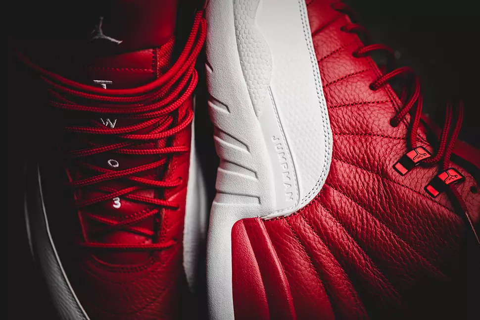 Air Jordan 12 Gym Rød Alternativ Hvid Sort